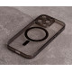 Силіконовий чохол MagSafe SHADE PHONE для iPhone 15 Pro Max чорний