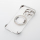 Пластиковий чохол MagSafe SLIM CASE для телефону iPhone 14 Pro Max срібний