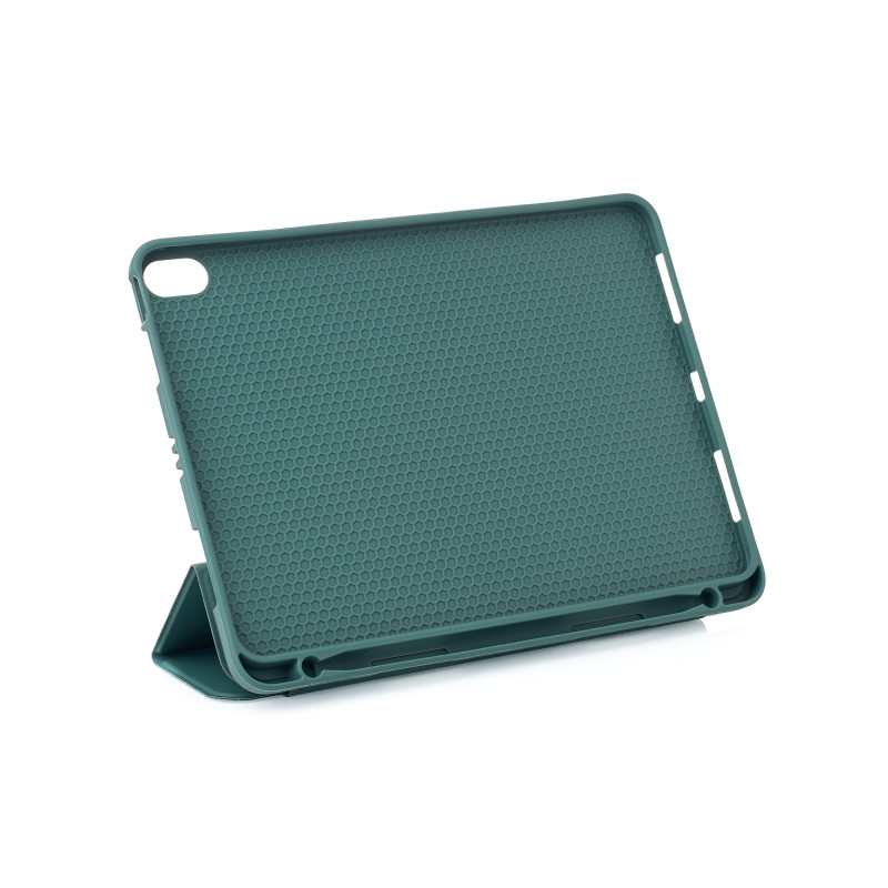 Чохол зі штучної шкіри SmartCover для планшета Apple iPad Air 13 (2024) темно-зелений