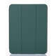 Чохол зі штучної шкіри SmartCover для планшета Apple iPad Air (2022) темно-зелений