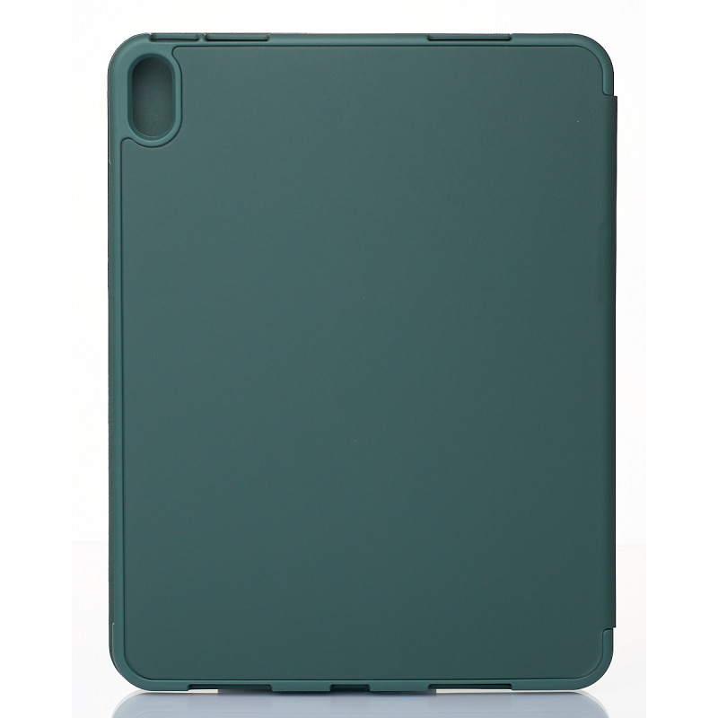 Чохол зі штучної шкіри SmartCover для планшета Apple iPad Air (2022) темно-зелений