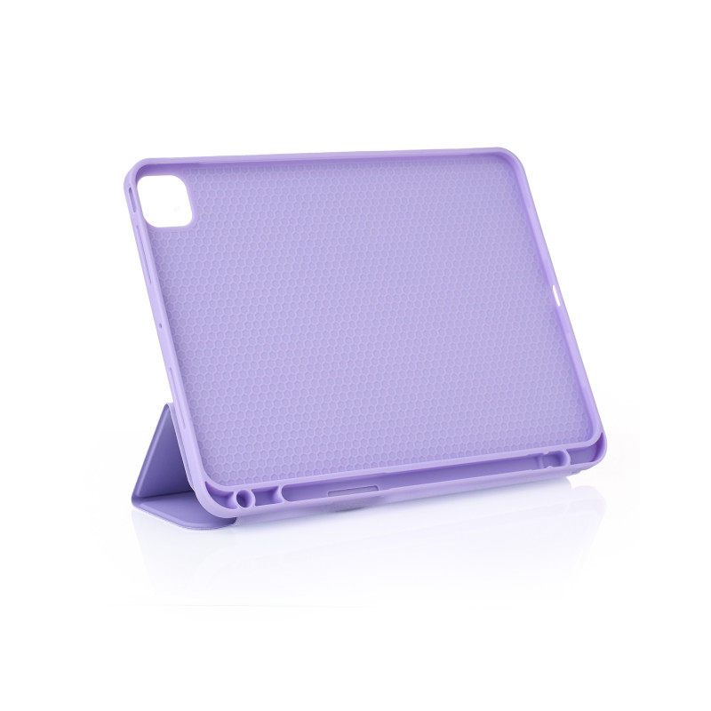 Чохол зі штучної шкіри SmartCover для планшета Apple iPad Pro 11 (2024) фіалковий