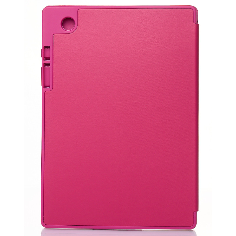 Чохол зі штучної шкіри SmartCover для планшета Samsung Galaxy Tab A8 10.5 (2021) малиновий