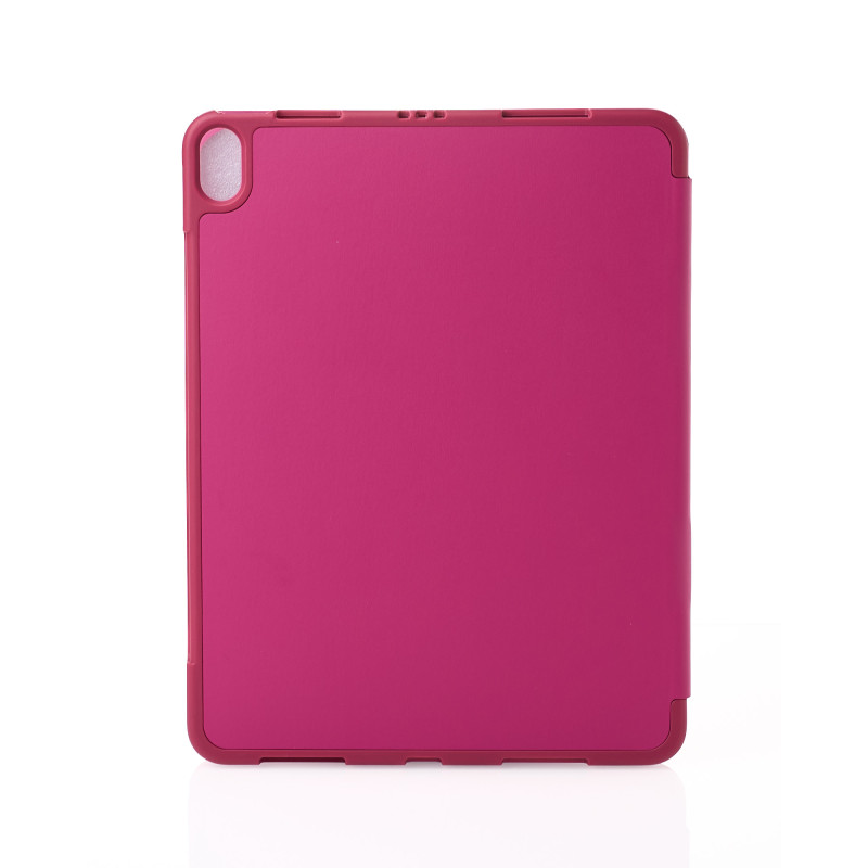 Чохол зі штучної шкіри SmartCover для планшета Apple iPad Air 13 (2024) малиновий