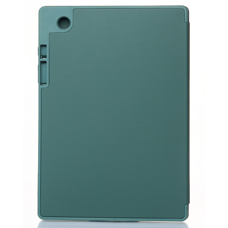 Чохол зі штучної шкіри SmartCover для планшета Samsung Galaxy Tab A8 10.5 (2021) темно-зелений