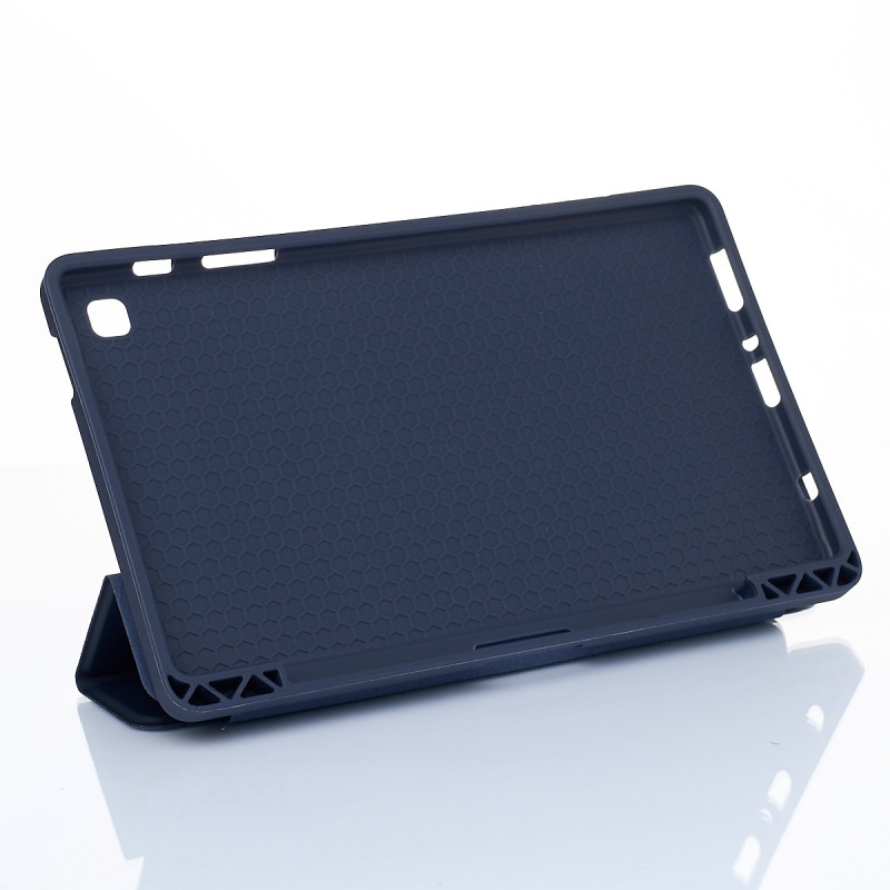 Чохол зі штучної шкіри SmartCover для планшета Samsung Galaxy Tab A7 Lite (8.7") темно-синій