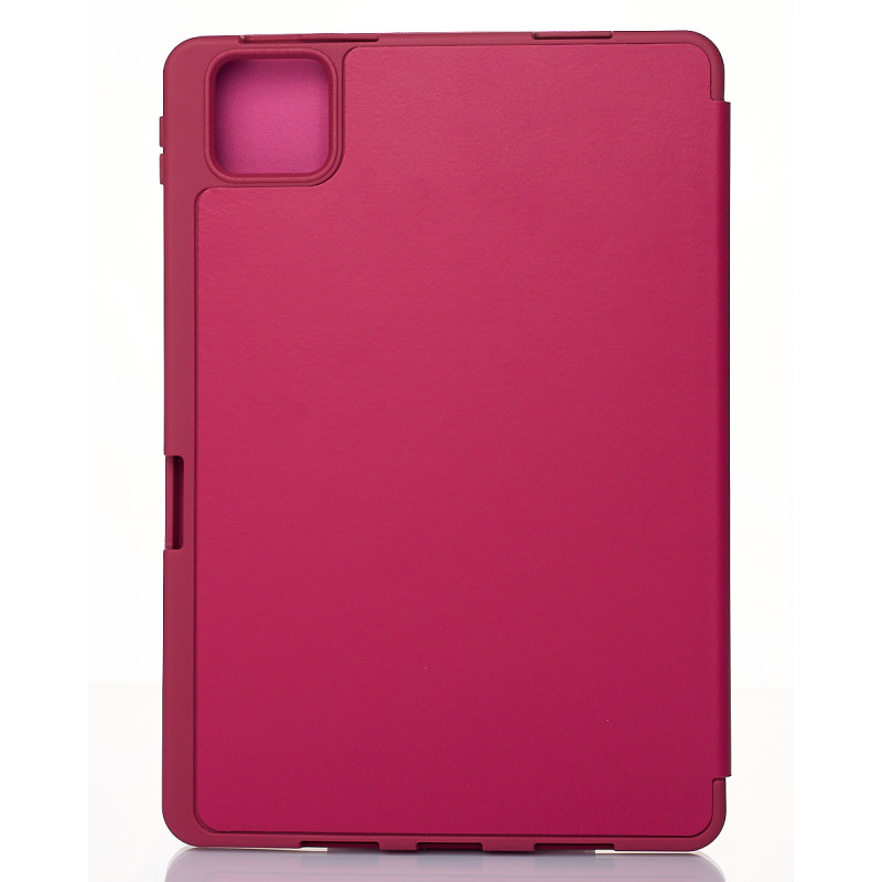Чохол зі штучної шкіри SmartCover для планшета Xiaomi Pad 6 малиновий