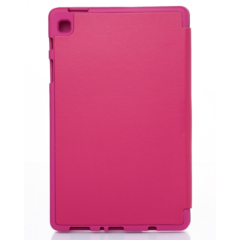 Чохол зі штучної шкіри SmartCover для планшета Samsung Galaxy Tab A7 Lite (8.7") малиновий