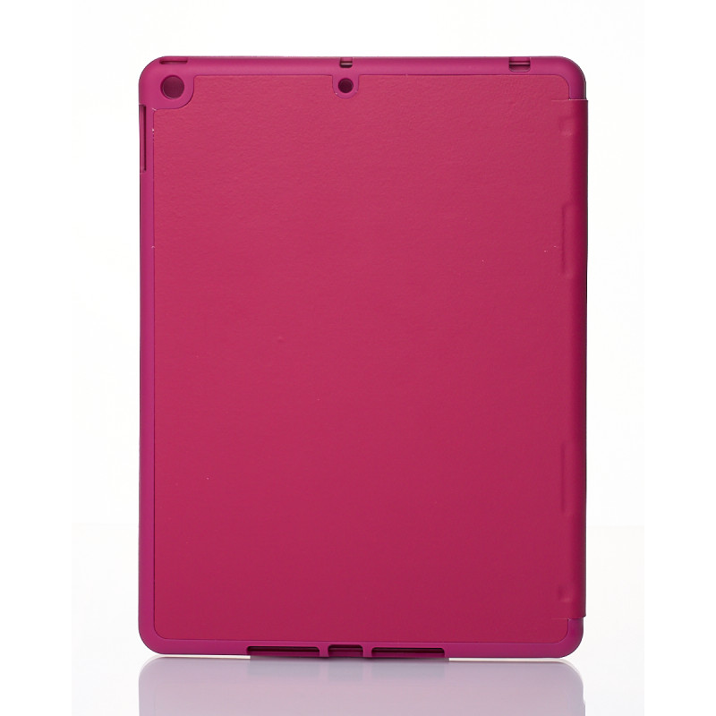 Чохол зі штучної шкіри SmartCover для планшета Apple iPad 10.2 (2021) малиновий