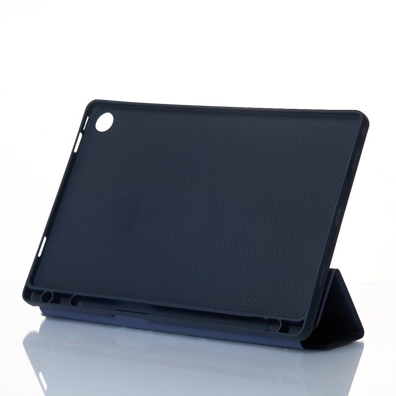 Чохол зі штучної шкіри SmartCover для планшета Lenovo Tab M10 Plus (3rd Gen) темно-синій