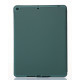 Чохол зі штучної шкіри SmartCover для планшета Apple iPad 10.2 (2021) темно-зелений