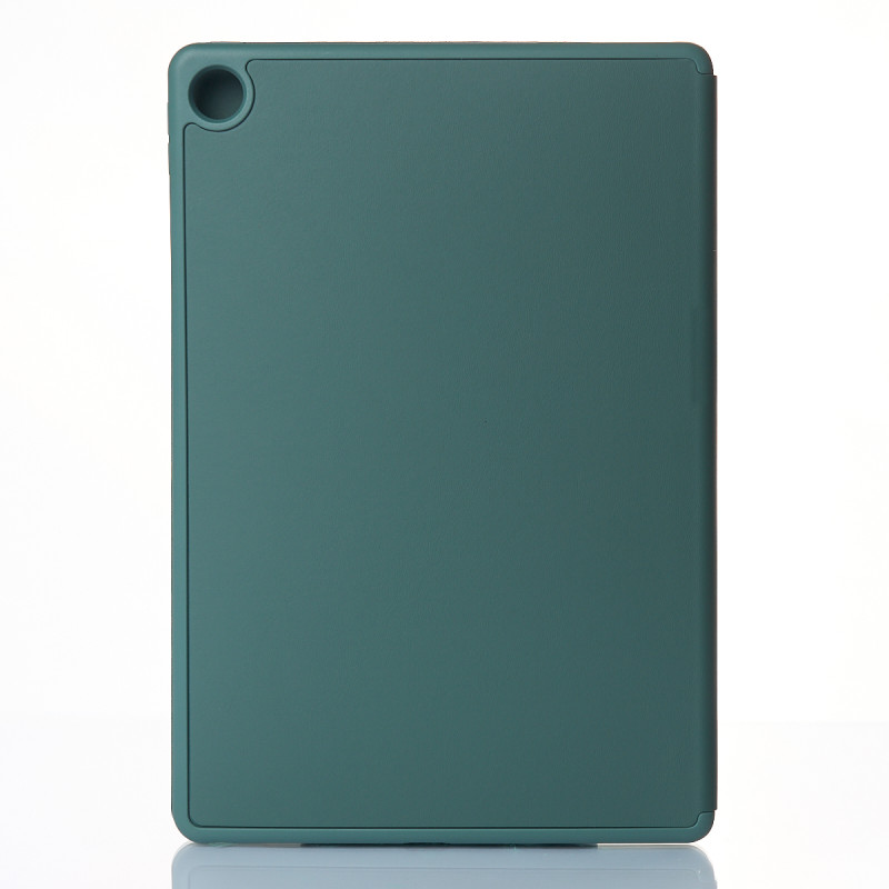 Чохол зі штучної шкіри SmartCover для планшета Samsung Galaxy Tab A9 темно-зелений