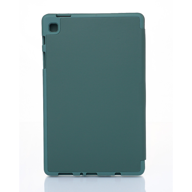 Чохол зі штучної шкіри SmartCover для планшета Samsung Galaxy Tab A7 Lite (8.7") темно-зелений