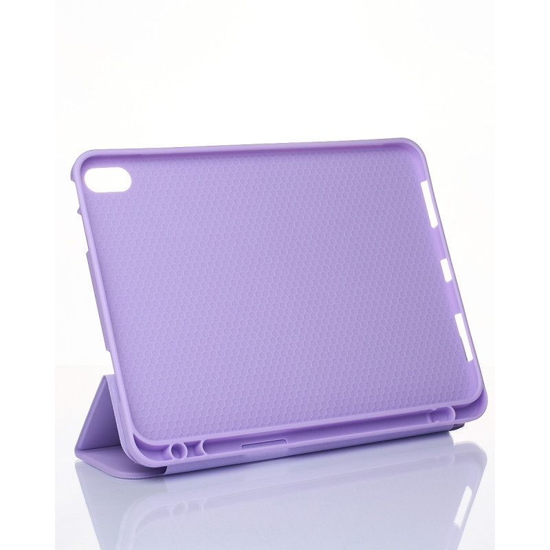 Чохол зі штучної шкіри SmartCover для планшета Apple iPad Air (2022) фіалковий