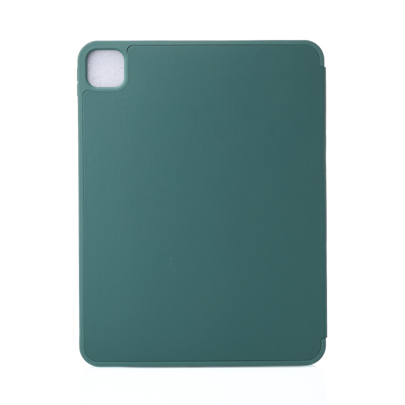 Чохол зі штучної шкіри SmartCover для планшета Apple iPad Pro 13 (2024) темно-зелений
