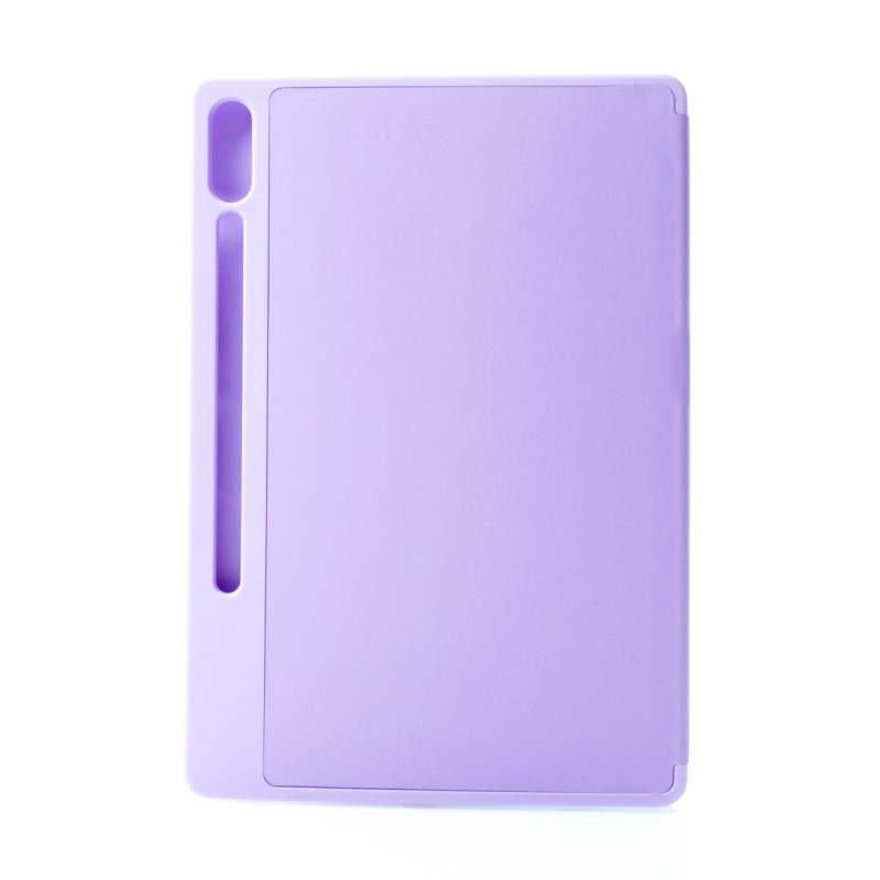 Чохол зі штучної шкіри SmartCover для планшета Samsung Galaxy Tab S9 FE Plus фіалковий