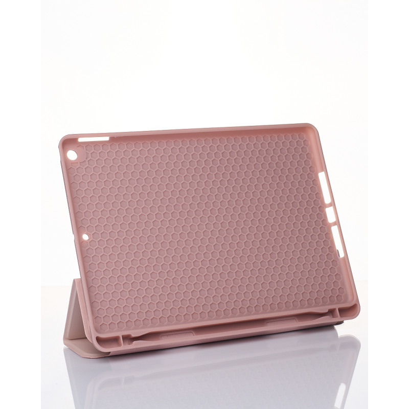 Чохол зі штучної шкіри SmartCover для планшета Apple iPad 10.2 (2021) пудра