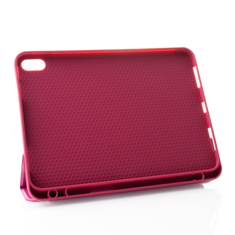 Чохол зі штучної шкіри SmartCover для планшета Apple iPad 10.9 (2022) Wi-fi малиновий