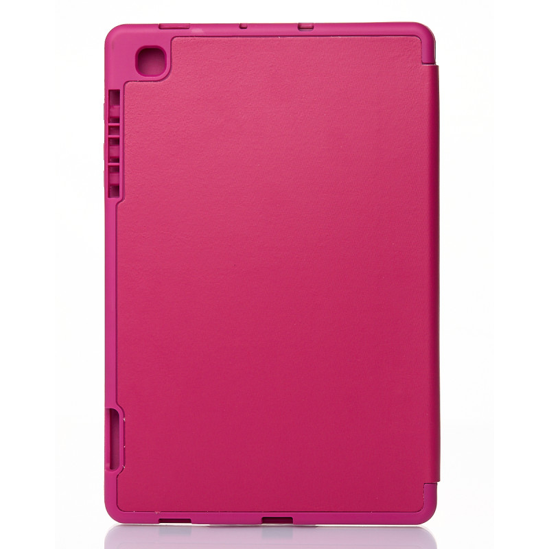 Чохол зі штучної шкіри SmartCover для планшета Samsung Galaxy Tab S6 Lite (2024) малиновий