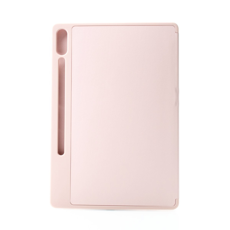 Чохол зі штучної шкіри SmartCover для планшета Samsung Galaxy Tab S9 FE Plus пудра