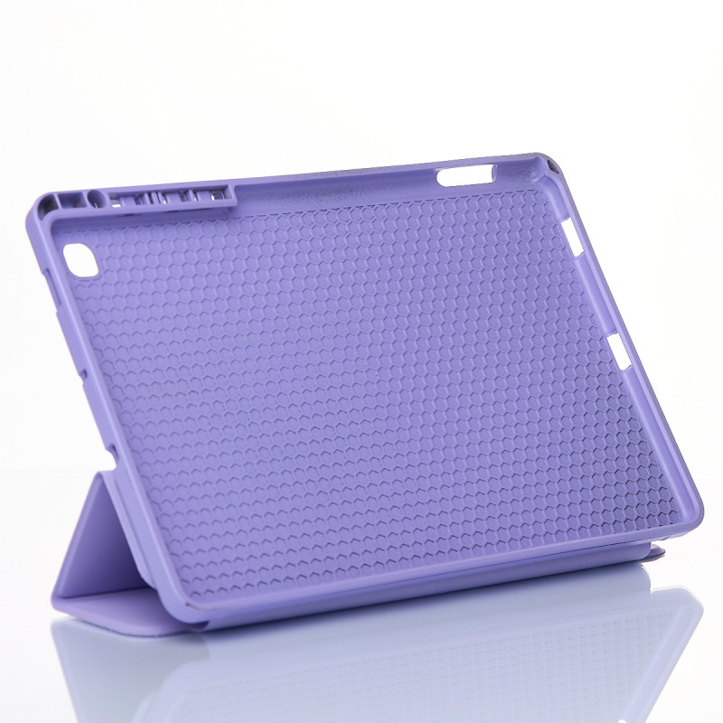 Чохол зі штучної шкіри SmartCover для планшета Samsung Galaxy Tab S6 Lite (2024) фіалковий