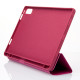 Чохол зі штучної шкіри SmartCover для планшета Lenovo Tab P11 (2nd Gen) малиновий
