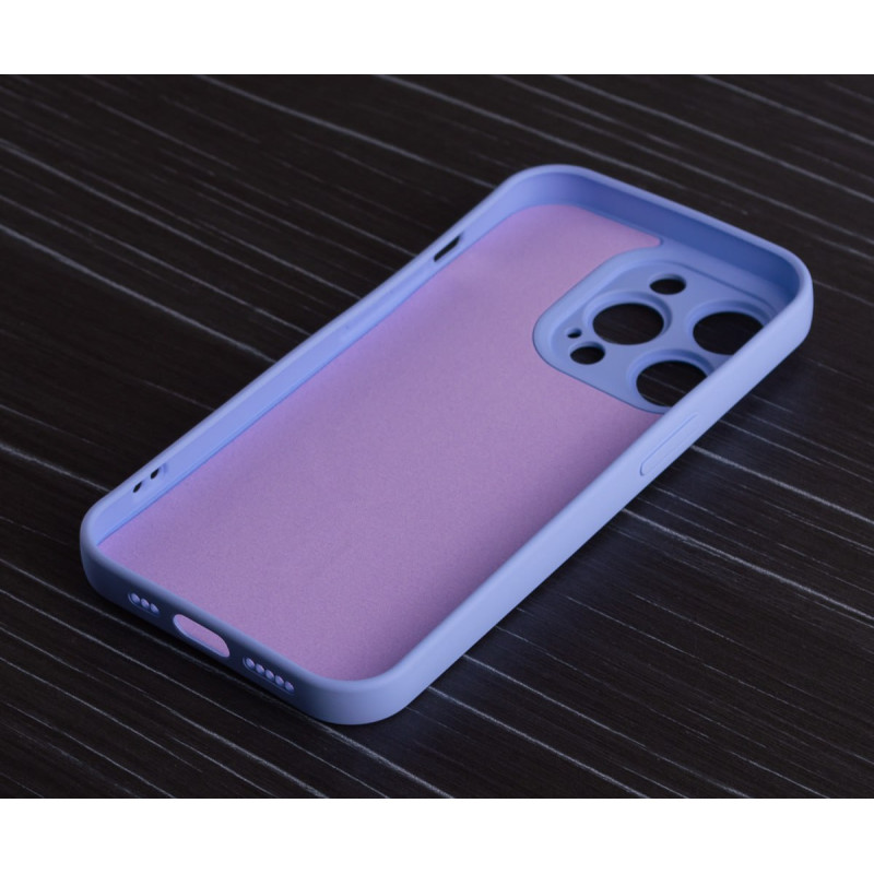 Силіконовий чохол MagSafe SOFT для iPhone 12 Pro Max блакитний