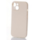 Силіконовий чохол MagSafe SOFT для iPhone 15 Plus бежевий