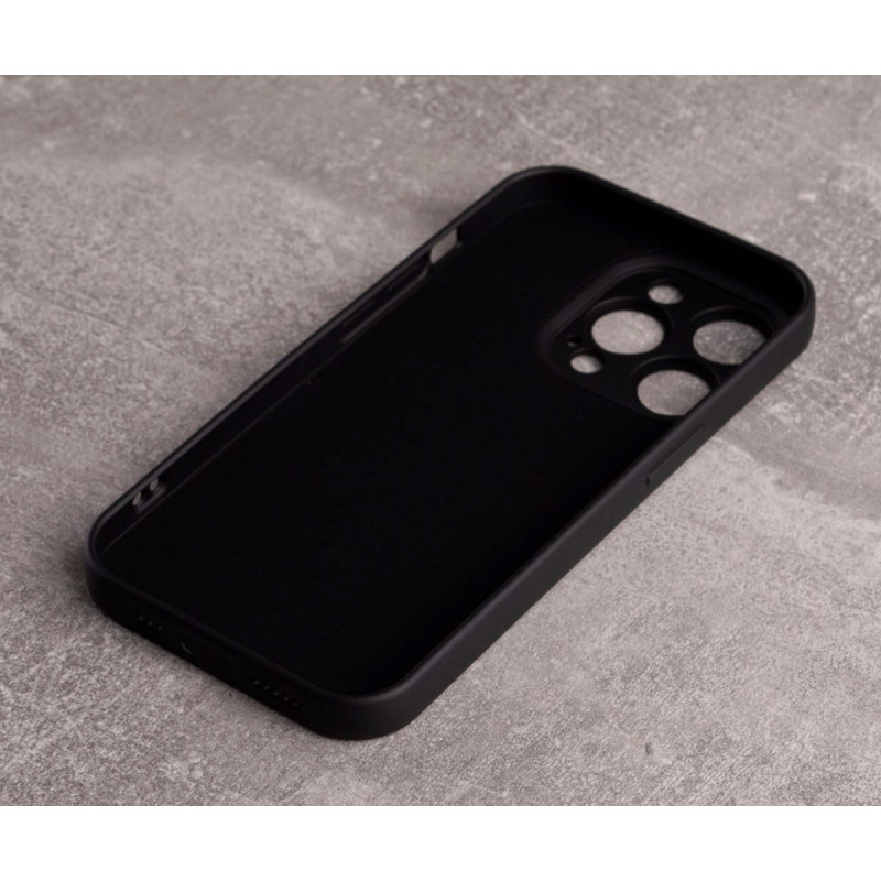 Силіконовий чохол MagSafe SOFT для iPhone 14 Pro Max чорний