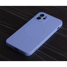 Силіконовий чохол MagSafe SOFT для iPhone 12 блакитний