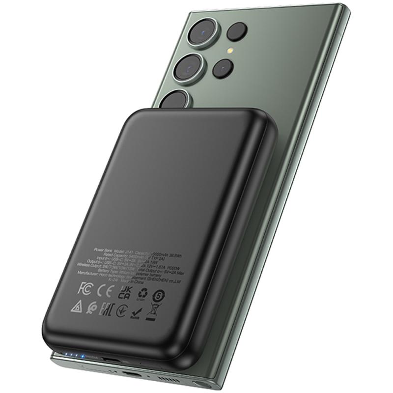 Портативное ЗУ Power Bank Hoco J141 Grace PD20W с БЗУ 10000 mAh