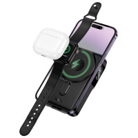 Портативное ЗУ Power Bank Hoco Q48 Core PD20W с БЗУ+iWatch 10000 mAh