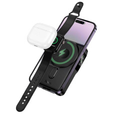 Портативное ЗУ Power Bank Hoco Q48 Core PD20W с БЗУ+iWatch 10000 mAh