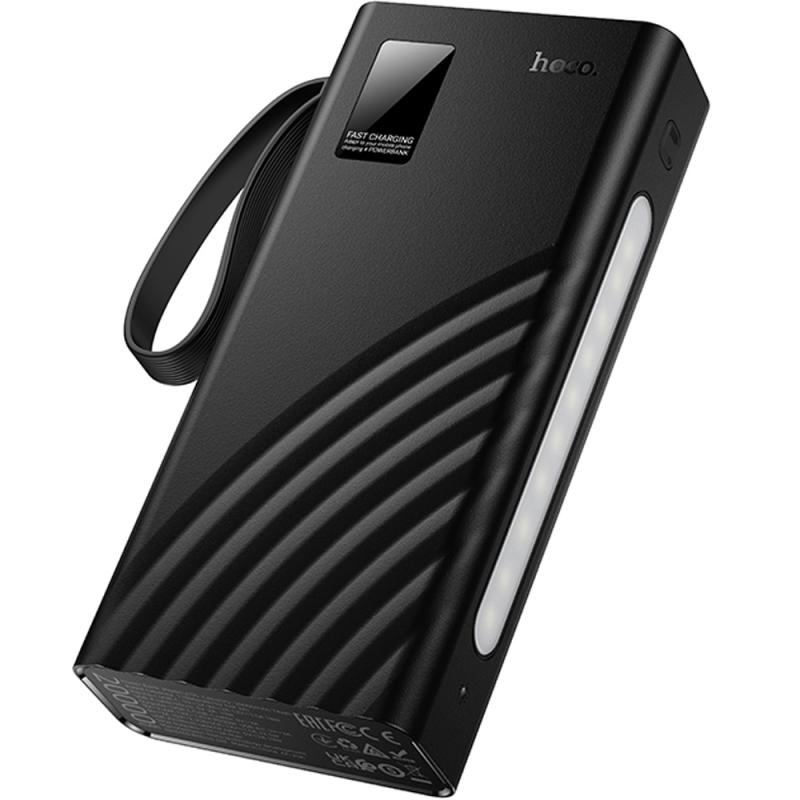 Портативное ЗУ Power Bank Hoco J155 Shine 22.5W+PD20W with 4 cables 20000 mAh