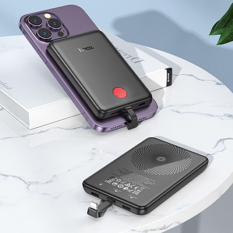 Портативное ЗУ Power Bank Hoco J133 Triumph PD20W + Lightning 5000 mAh
