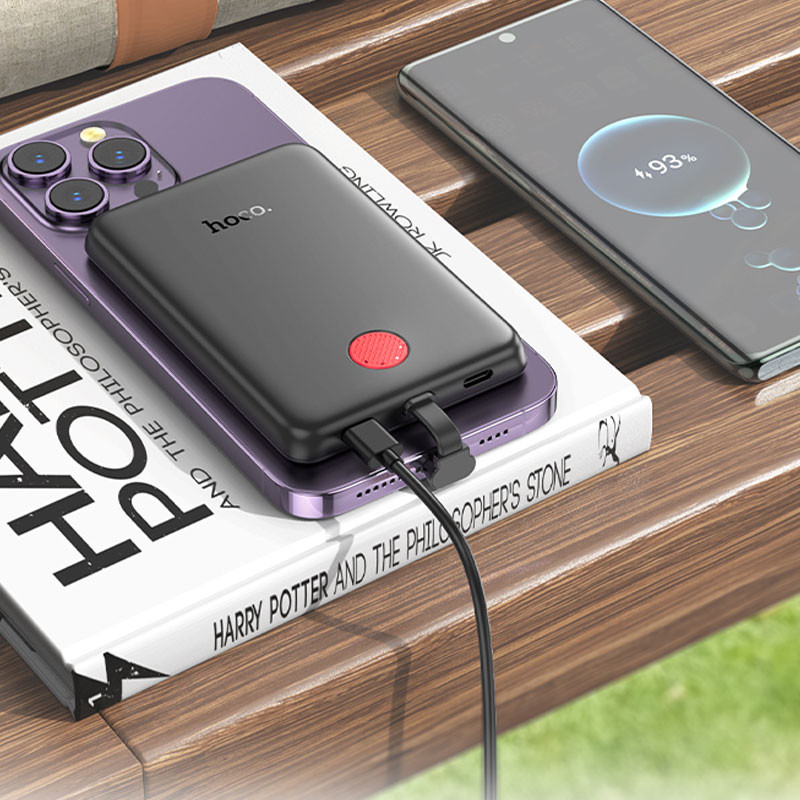 Портативное ЗУ Power Bank Hoco J133 Triumph PD20W + Lightning 5000 mAh