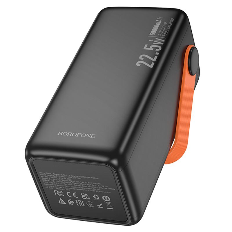 Портативное ЗУ Power Bank BOROFONE BJ66A Magnifico 22.5W+PD20W 50000 mAh