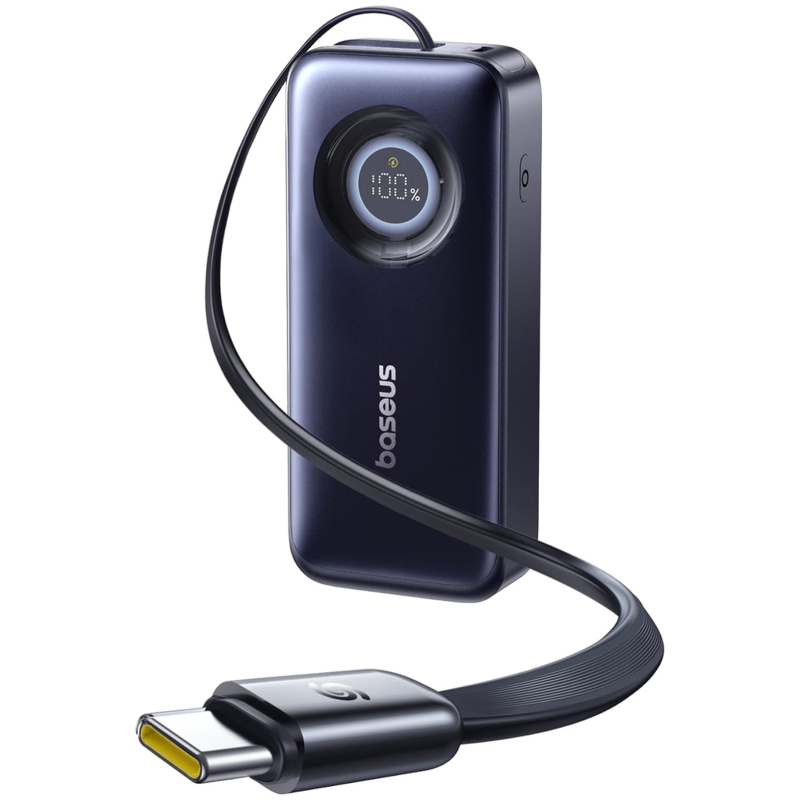 Портативное ЗУ Power Bank Baseus EnerCore CR11 PD100W with cable 20000 mAh (PPNMS)