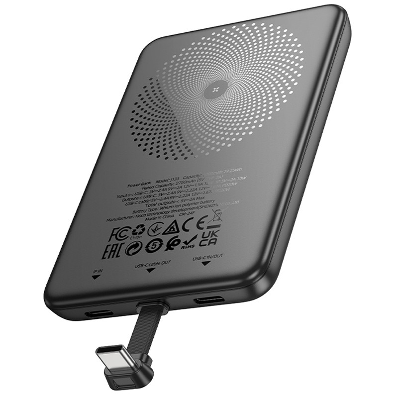Портативное ЗУ Power Bank Hoco J133 Triumph PD20W + Type-C 5000 mAh