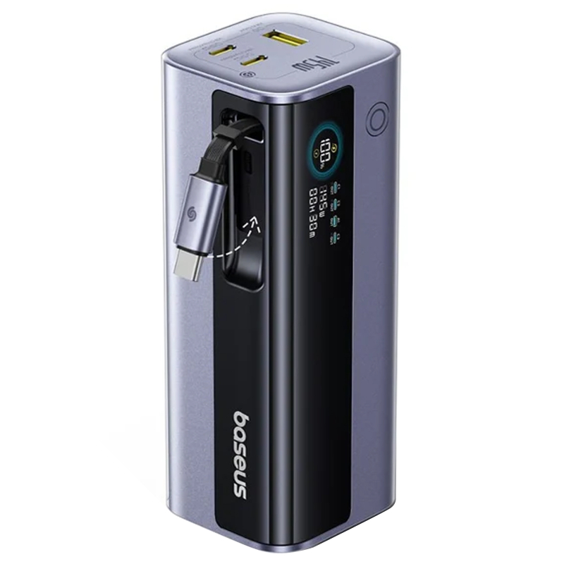 Портативное ЗУ Power Bank Baseus EnerGeek GR11 PD200W with cable 25000 mAh