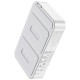 Портативное ЗУ Power Bank Hoco Q10A Transparent PD20W с БЗУ 10000 mAh