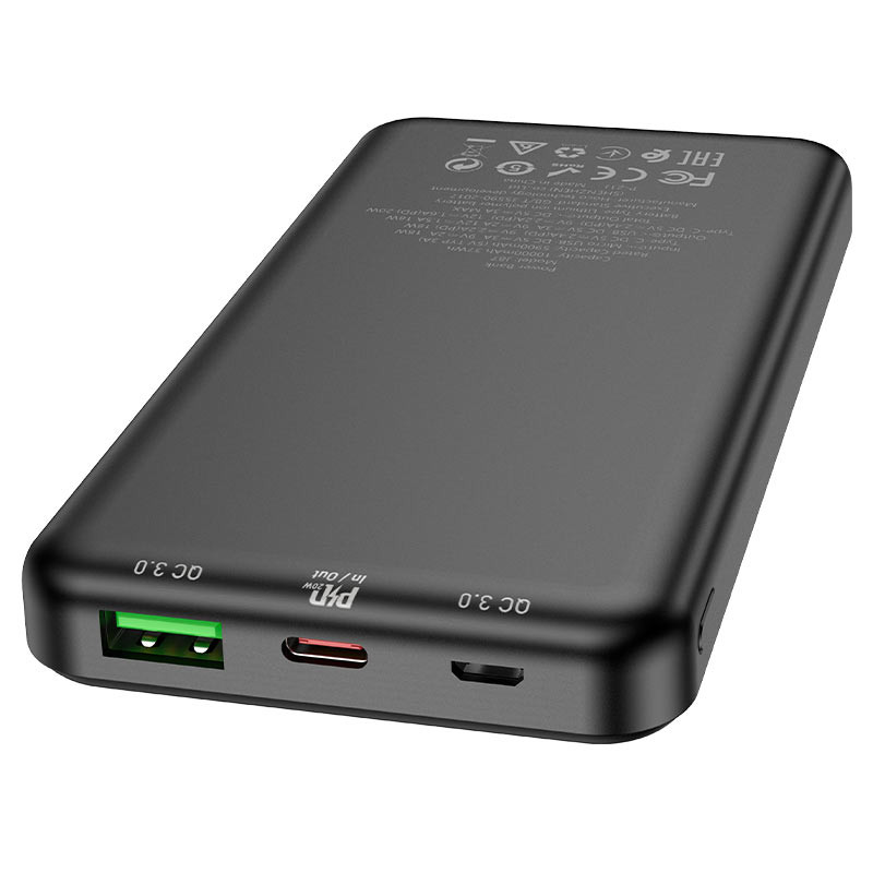 Портативное ЗУ Power Bank Hoco J87 Tacker PD20W+QC3.0 10000 mAh