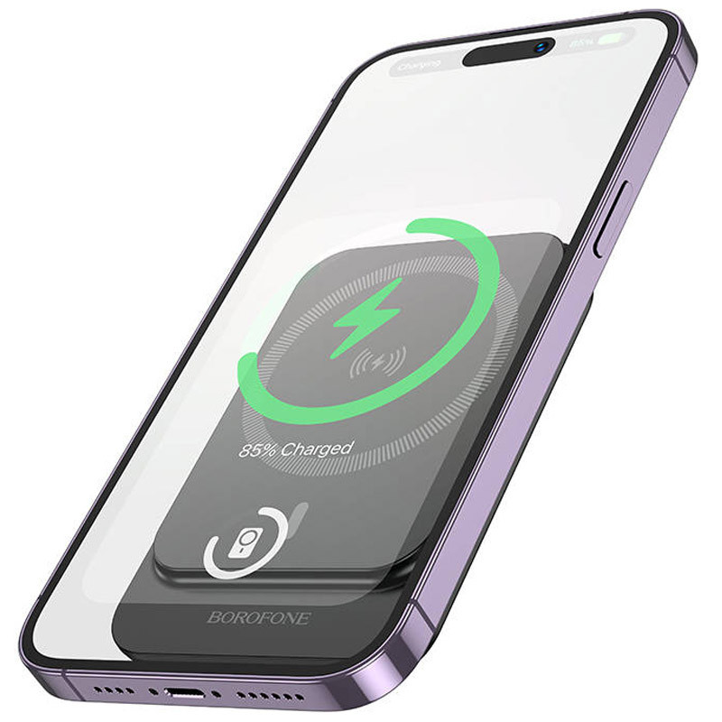 Портативное ЗУ Power Bank BOROFONE BJ63 Nimble PD20W с БЗУ 5000 mAh