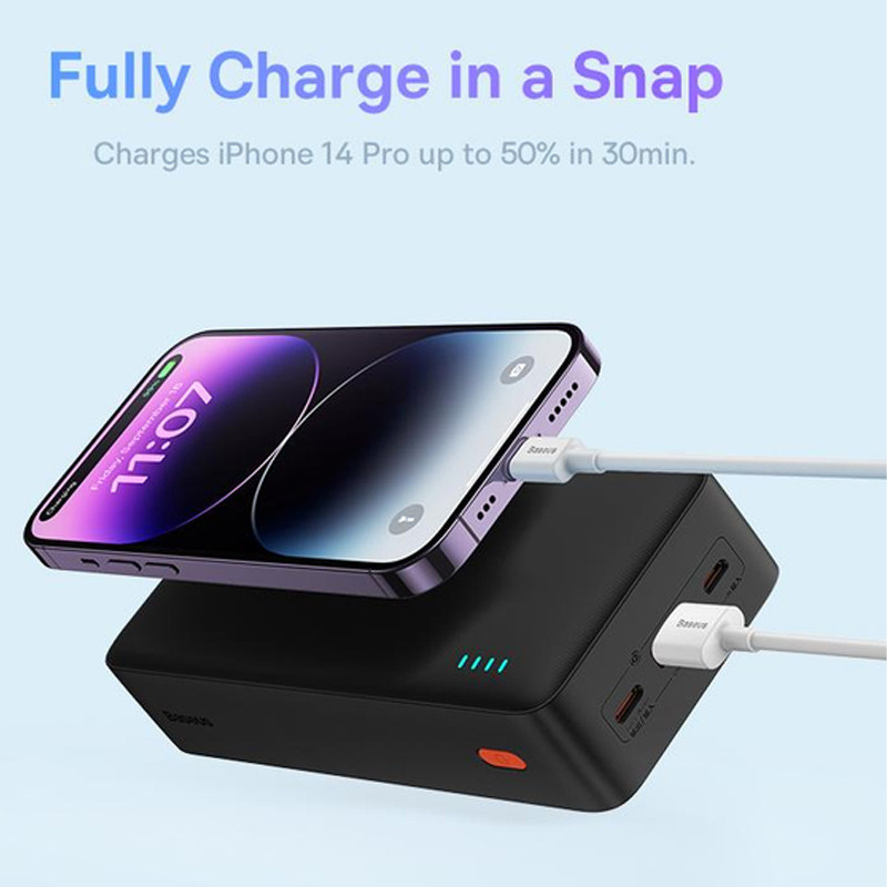 Портативное ЗУ Baseus Airpow 20W 30000mAh (PPQD09010)