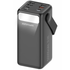 Портативное ЗУ Power Bank Amaya APB-50 22.5W flashlight with cable 50000 mAh