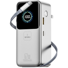 Портативное ЗУ Power Bank WIWU PM501 Power Mega PD67W with cable 15000 mAh