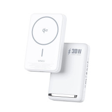 Портативное ЗУ Power Bank WIWU Wi-P031 Magnetic с БЗУ 30W 10000 mAh
