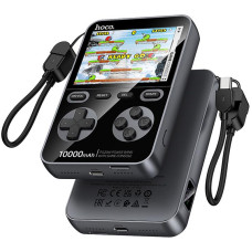 Портативное ЗУ Power Bank Hoco Q47 Shine PD20W with cable + Game Console 10000 mAh