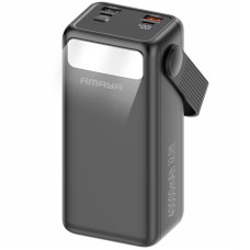 Портативное ЗУ Power Bank Amaya APB-40 22.5W flashlight with cable 40000 mAh