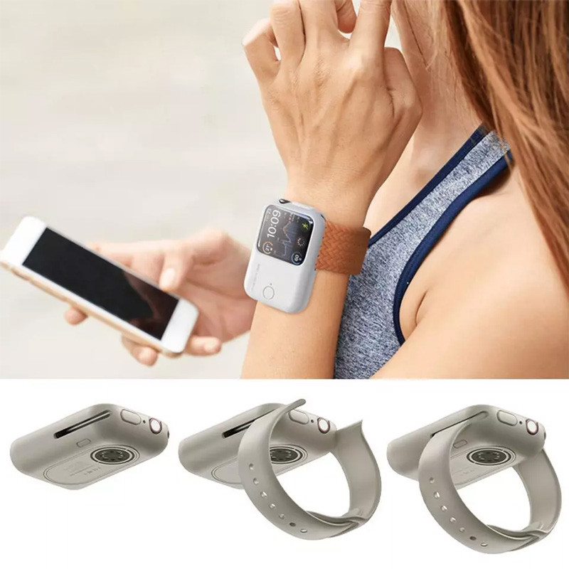 Портативное ЗУ Charging Soft Case for Apple Watch 44/45mm 1200 mAh